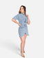 Wren Denim Wrap Style Romper