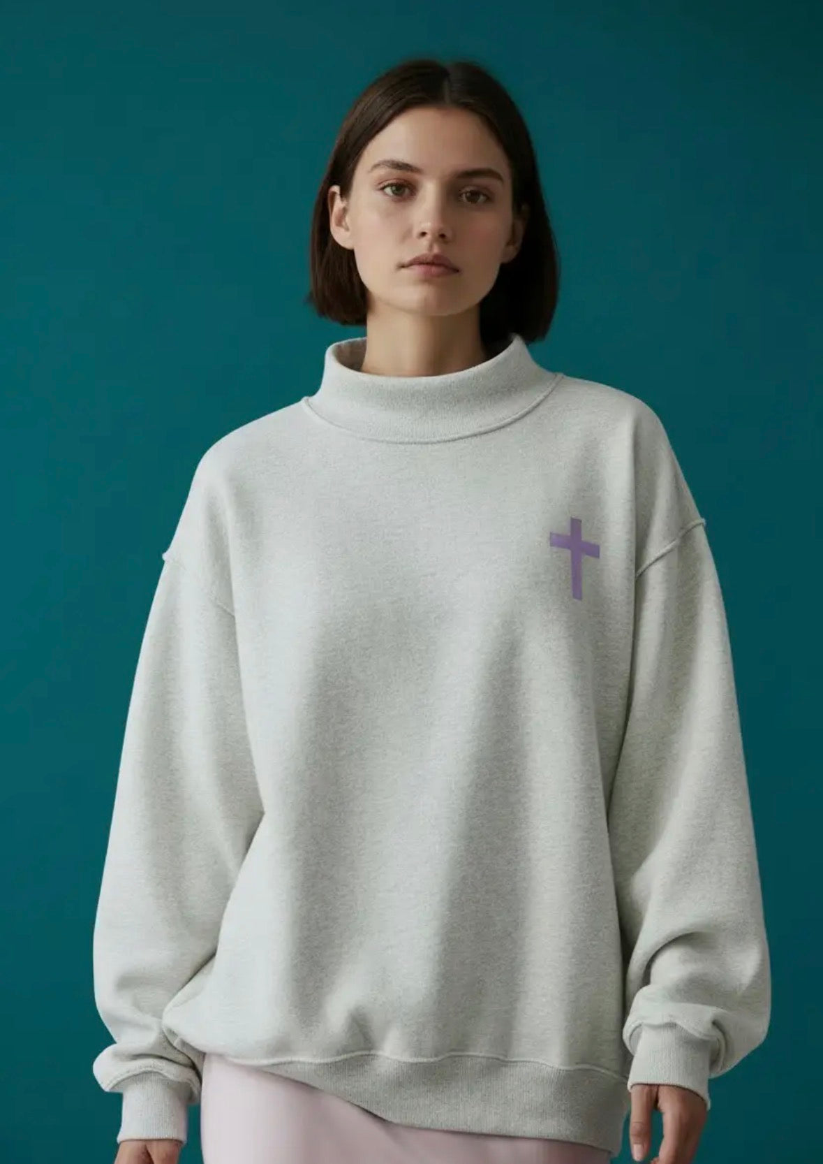 *REVERSIBLE* Jesus saves crewneck