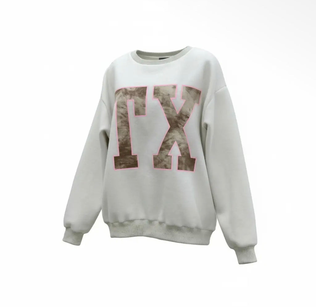 REVERSIBLE TX camo crewneck