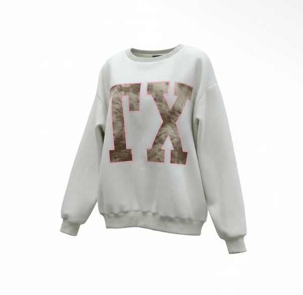 REVERSIBLE TX camo crewneck