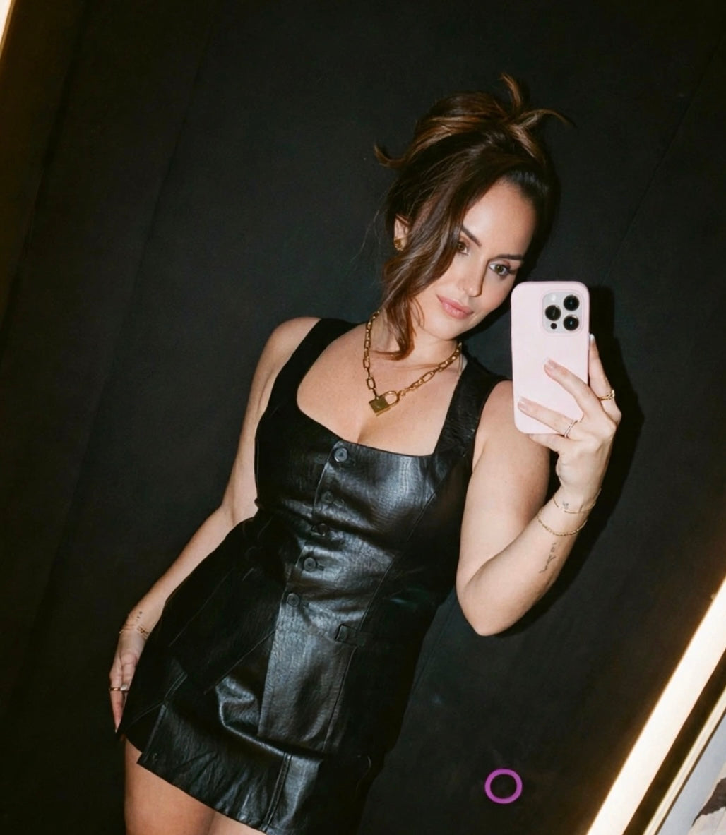 Lennox vegan leather vest