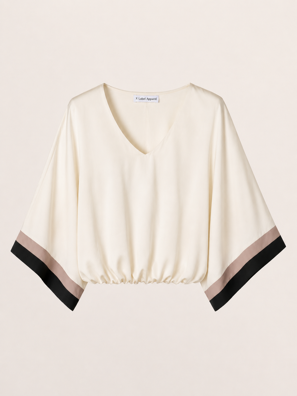 Paloma cropped contrast top