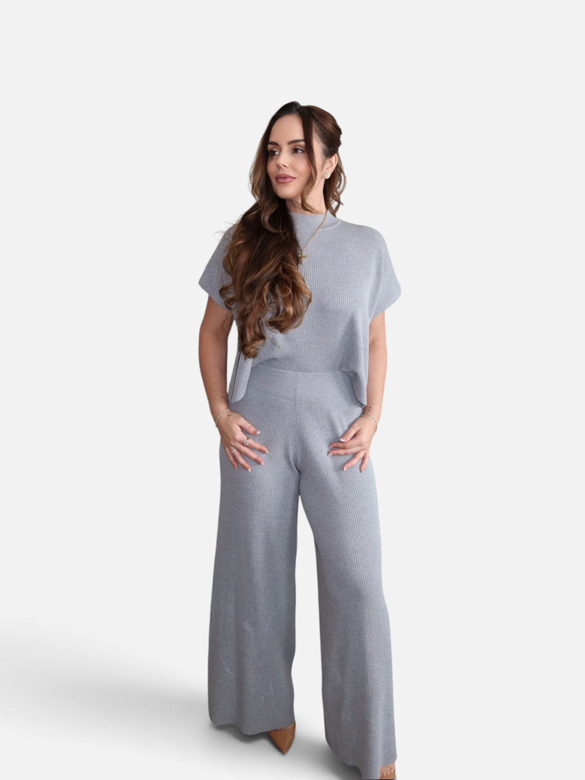 Luxe Basix essential ribbed set Main image