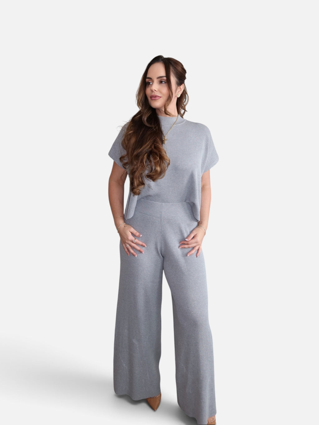 Luxe Basix essential ribbed set
