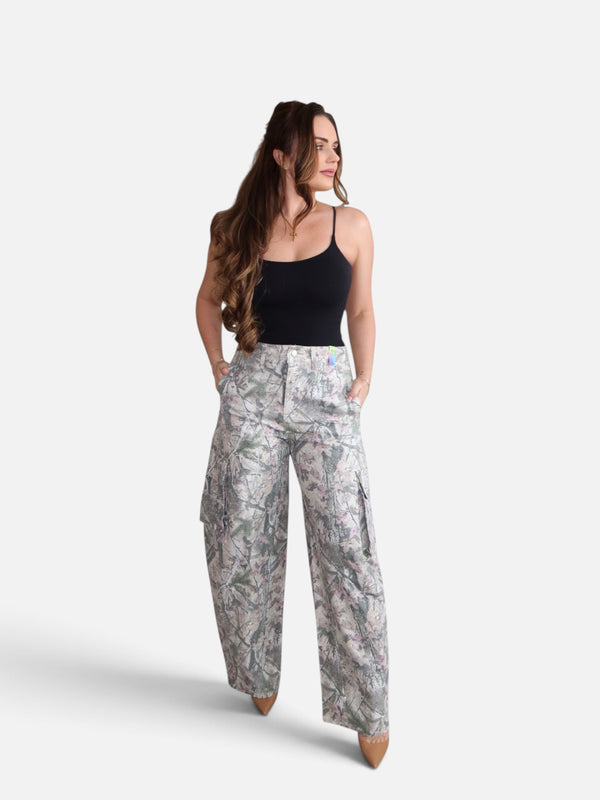 Baggy Bling Camo cargo pants