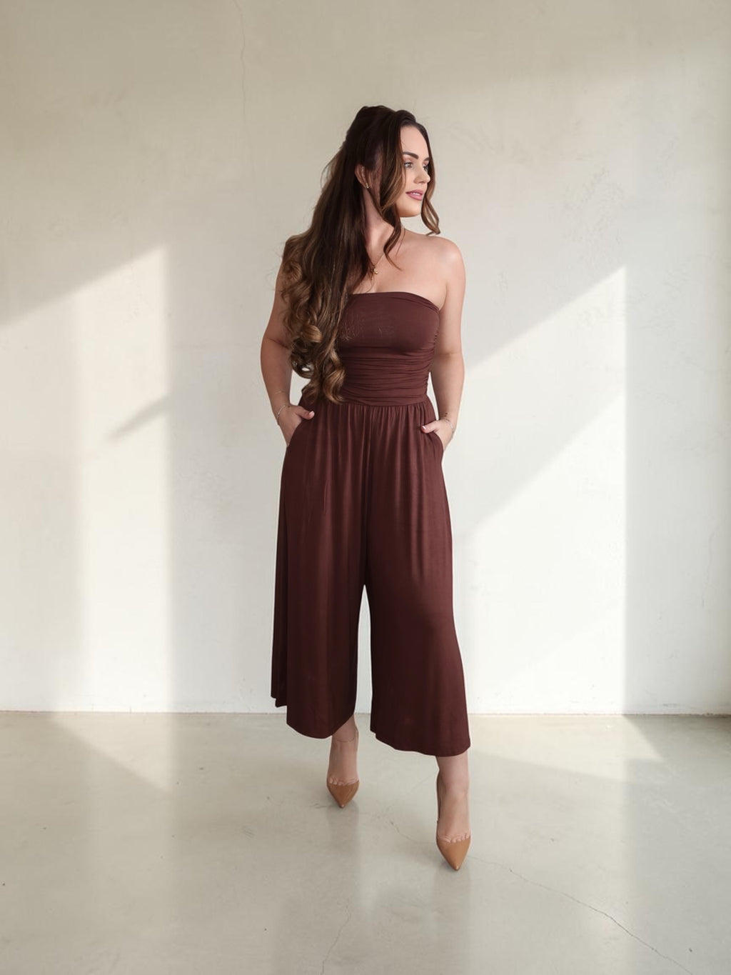 Luxe basix butter romper