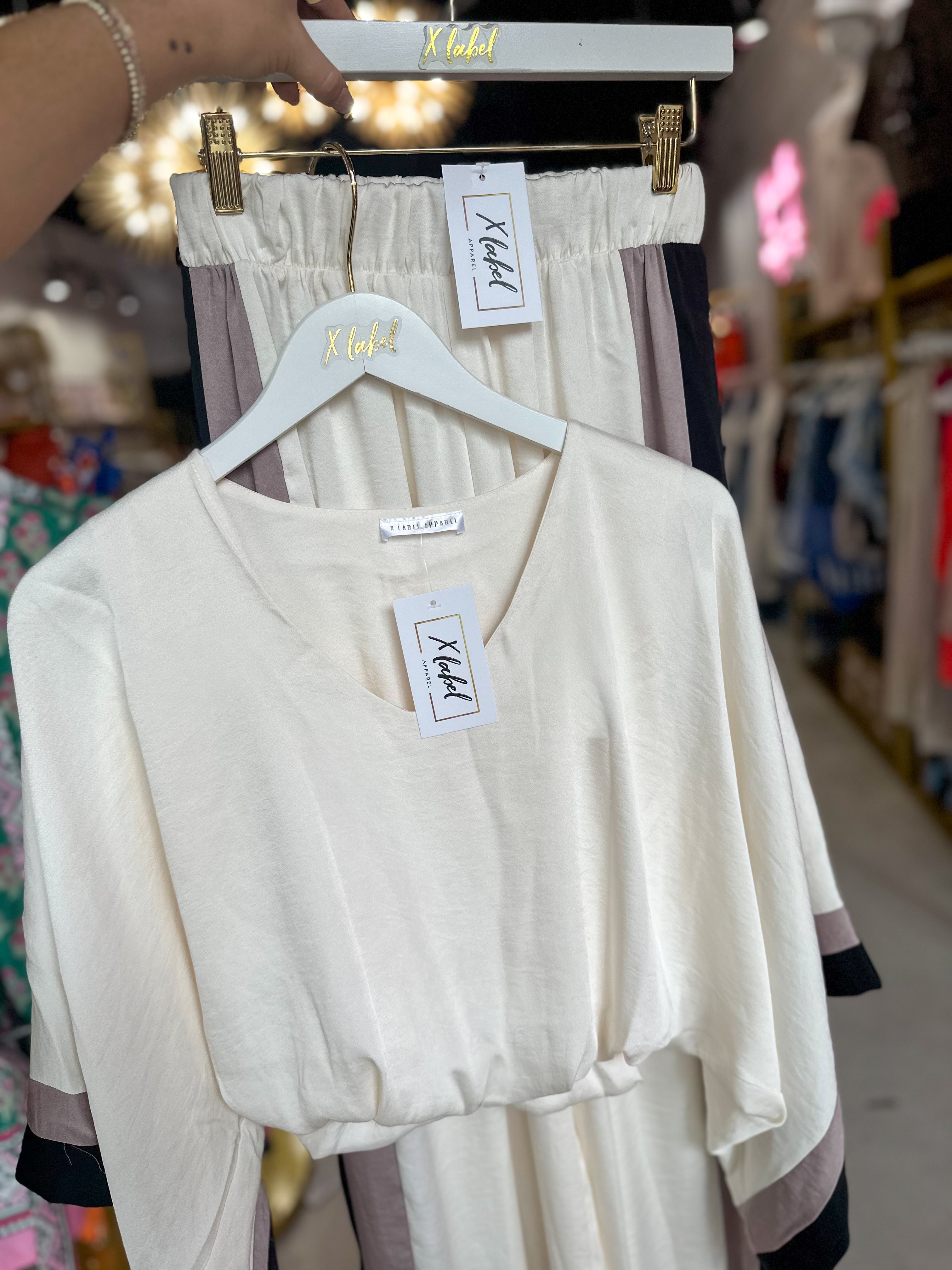 Paloma contrast pant