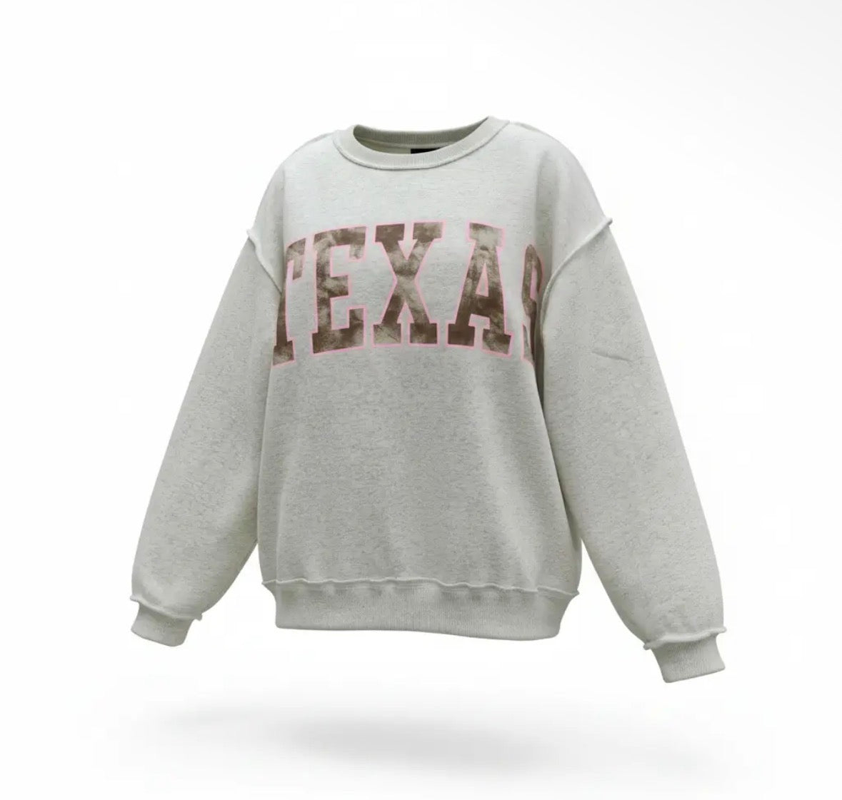 REVERSIBLE TX camo crewneck