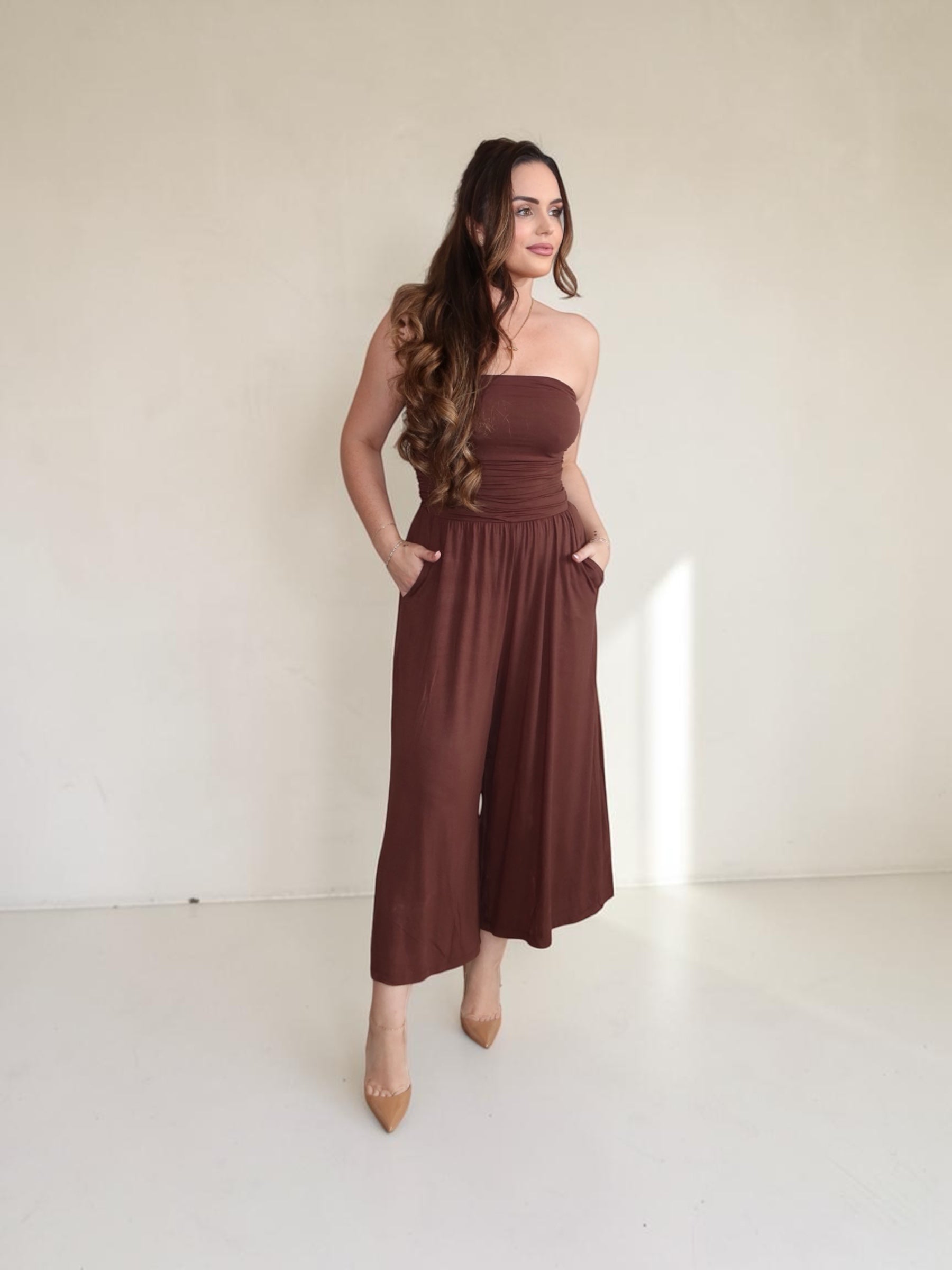 Luxe basix butter romper Main image