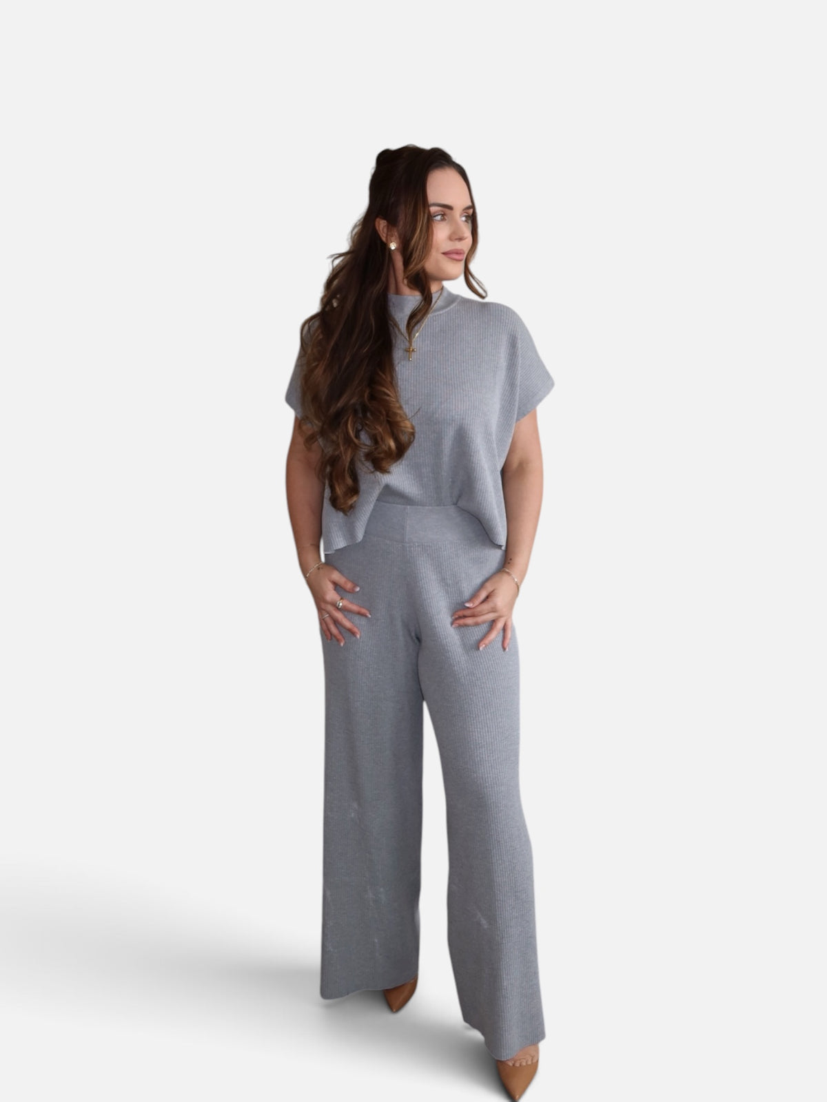 Luxe Basix essential ribbed set