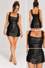 Lennox vegan leather vest