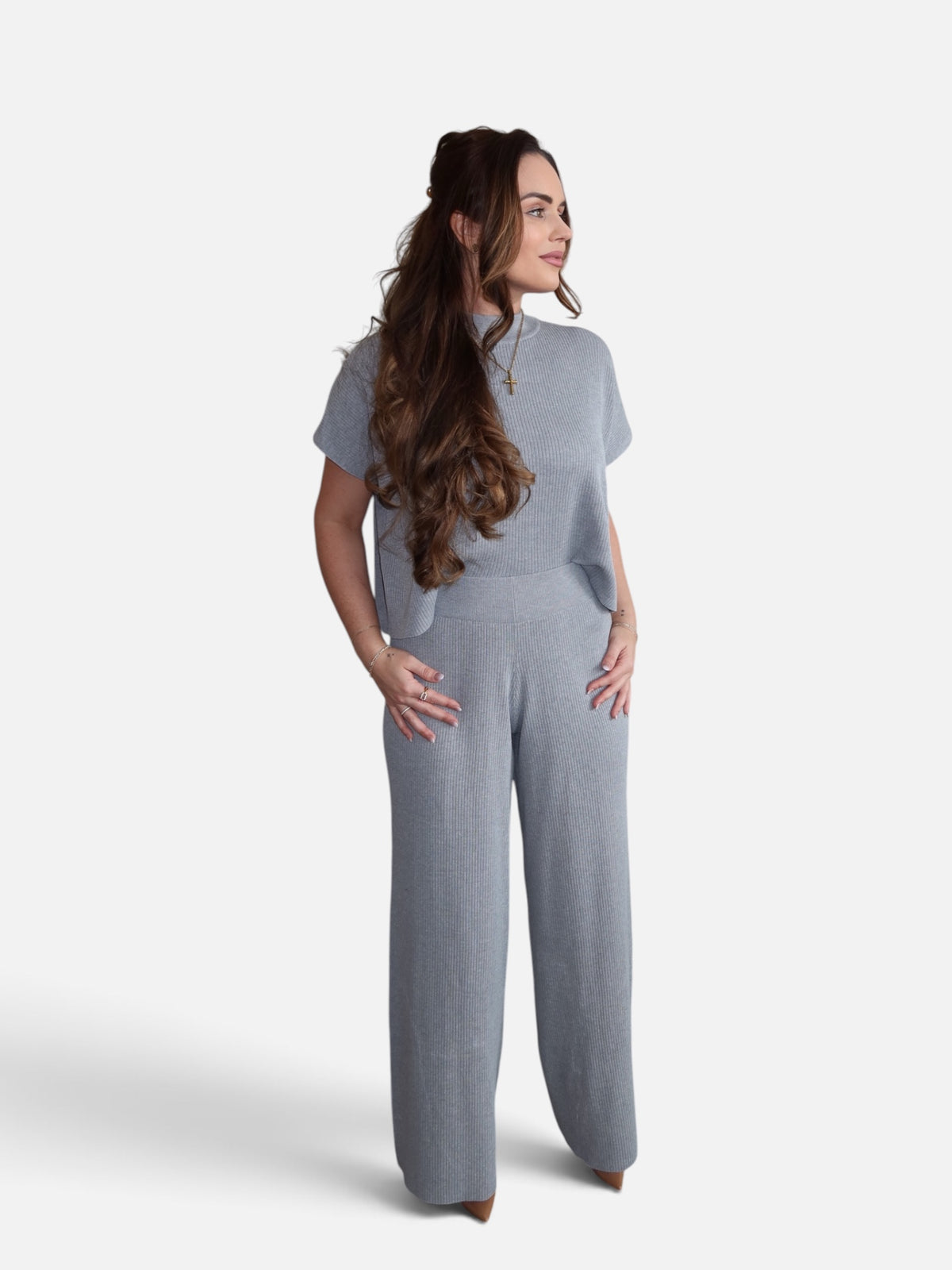 Luxe Basix essential ribbed set