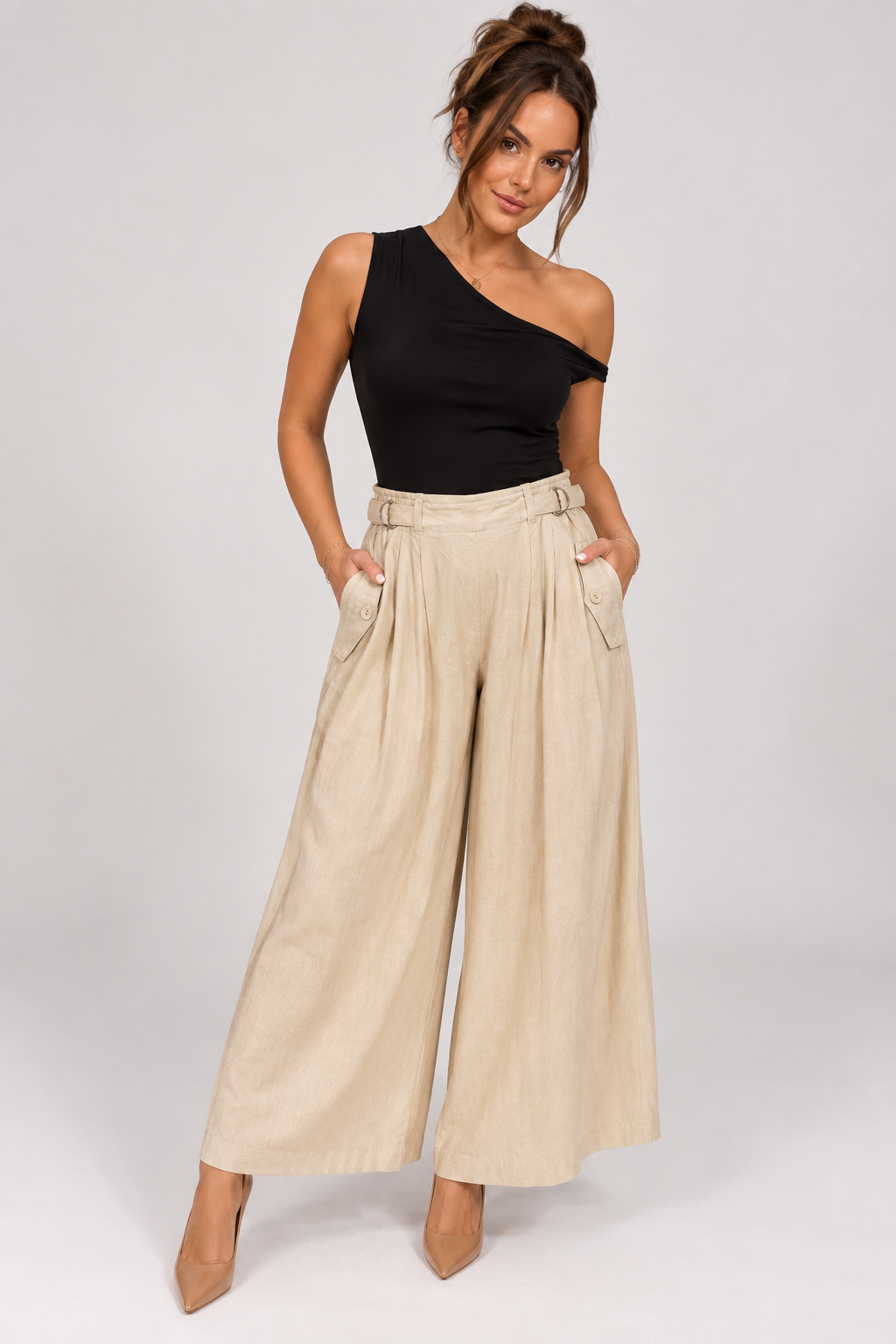 Hampton wide leg pant