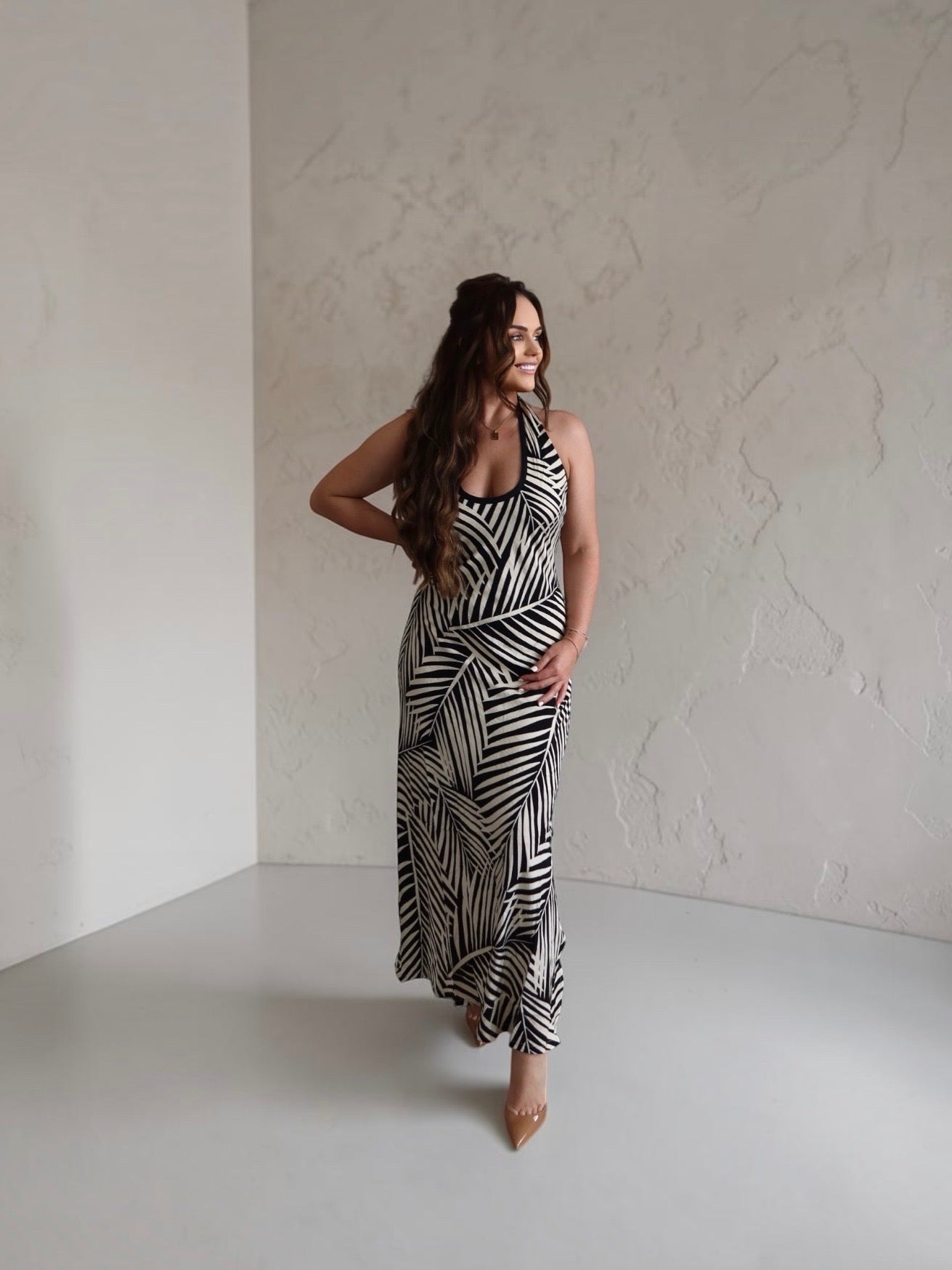 Mara Midnight Fern Maxi