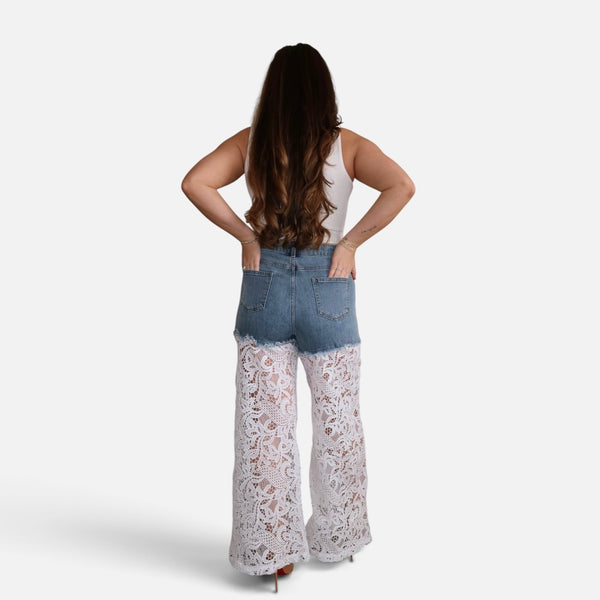 Luxe & Lace Bling Denim