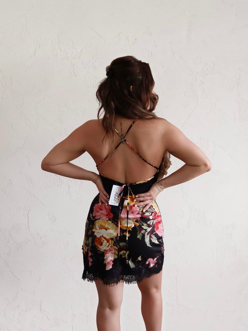 Peyton Floral Lace Mini